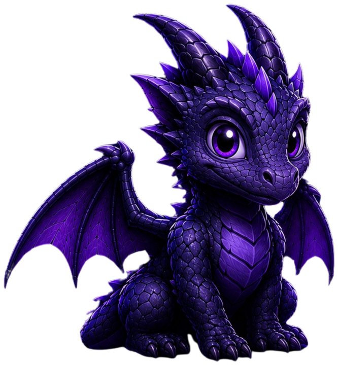 Dragão mascote da DG Hub